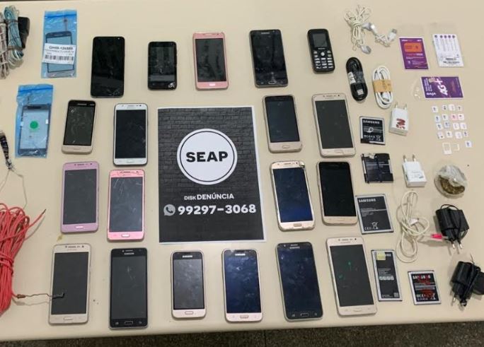 Drogas e quase 20 celulares são arremessados para dentro da UPP em Manaus
