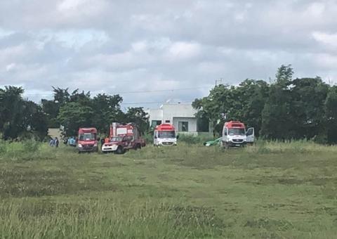 Aeronave cai durante decolagem no aeroclube de Manaus
