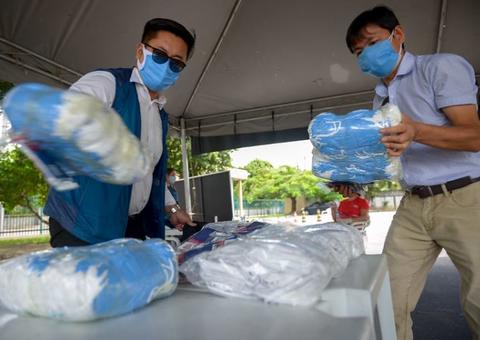 Associação Brasileira de Coreanos doa 4 mil máscaras para hospital em Manaus