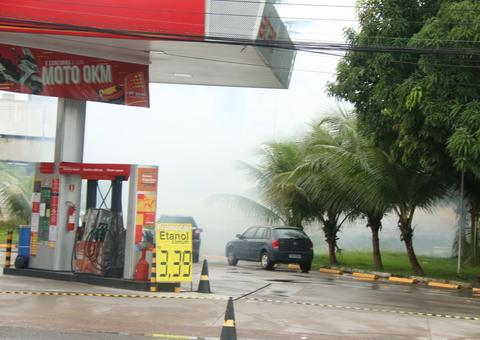 Motorista de app foi obrigado a transportar trio que explodiu cofre em posto de Manaus