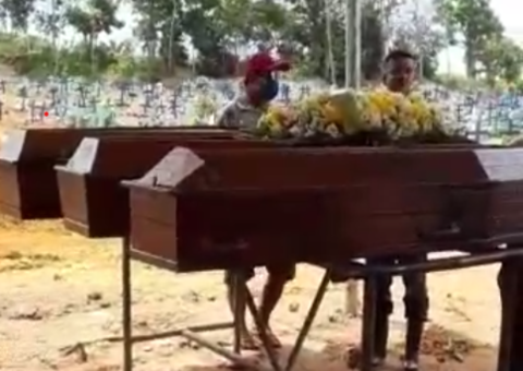 Enterros com caixões empilhados em valas são proibidos em cemitério de Manaus 