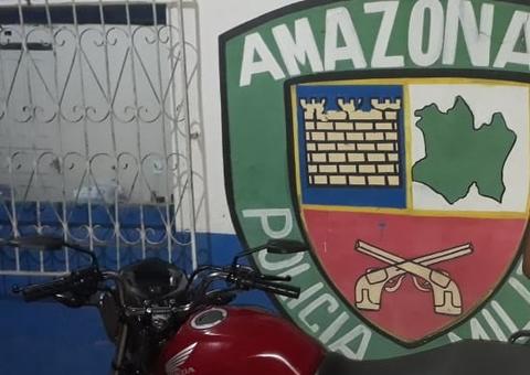Homem é preso com motocicleta roubada no Amazonas 