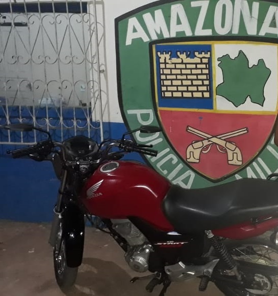 Homem é preso com motocicleta roubada no Amazonas 