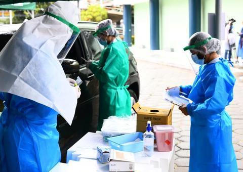 Em Manaus, teste rápido para covid-19 começa a ser feito em drive-thru
