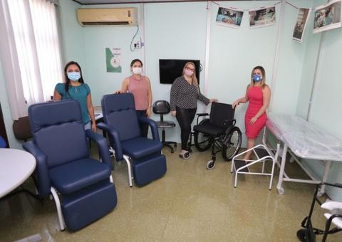 Em Manaus, maternidade Balbina Mestrinho recebe equipamento hospitalar