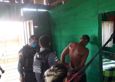 Jovem é preso após tentar matar homem a terçadada no Amazonas