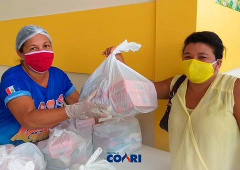 Kits de Merenda Escolar são distribuídos aos alunos de Coari