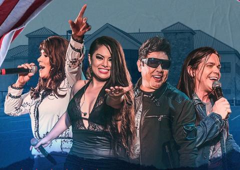 Contando as horas, fãs ‘piram’ com live do Calcinha Preta 