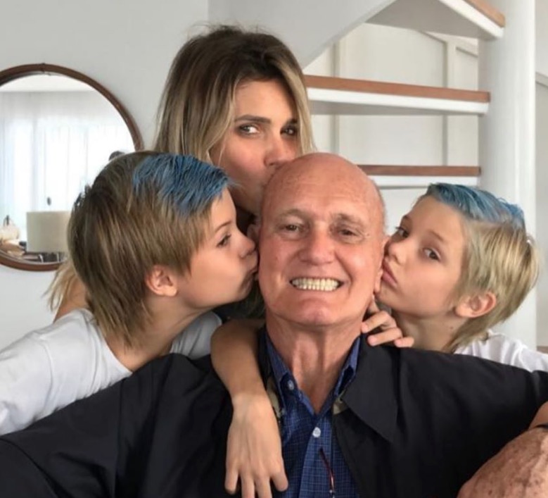 Pai de Fernanda Lima está internado após subestimar coronavírus: 'dói muito, reage pai'