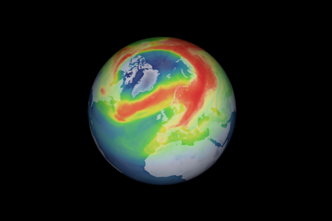 Buraco na camada de ozônio do Ártico de tamanho recorde desaparece
