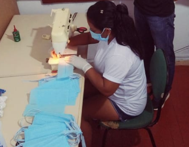 Presídio de Humaitá inicia confecção diária de 50 máscaras descartáveis para prevenção ao coronavírus 