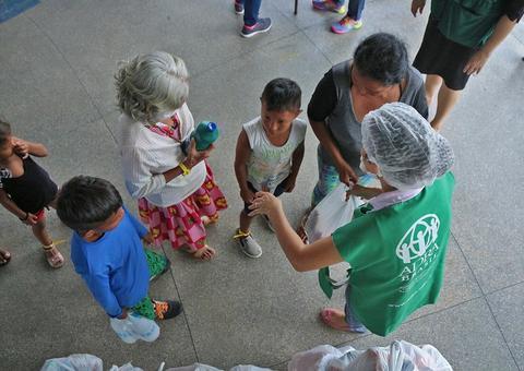 Em Manaus, indígenas venezuelanos são realocados para reduzir contágio da Covid-19  