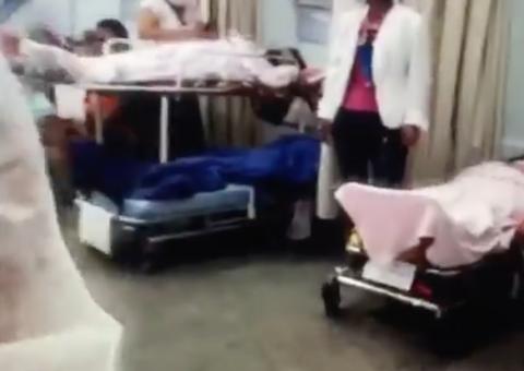 Jornal Nacional: Em Manaus, acompanhantes de pacientes de Covid-19 dormem em chão de hospital