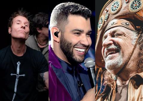 Lives de hoje: VillaMix com Gusttavo Lima, Capital Inicial, Alceu Valença, Dudu Nobre e mais   