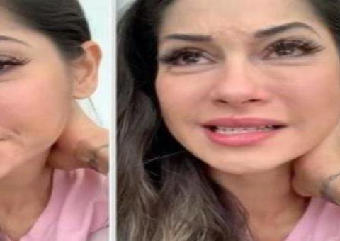 Chorando muito, Mayra Cardi anuncia fim do casamento com Arthur Aguiar