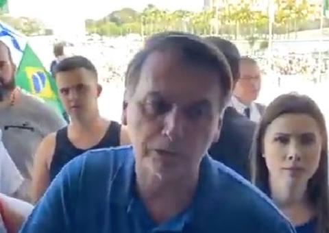 Bolsonaro ao apoiar manifestação antidemocrática: 'chegamos ao limite, não tem mais conversa'