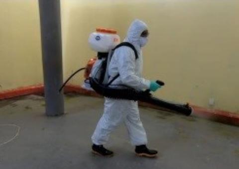 Quartéis da PM no Amazonas passam por descontaminação e higienização