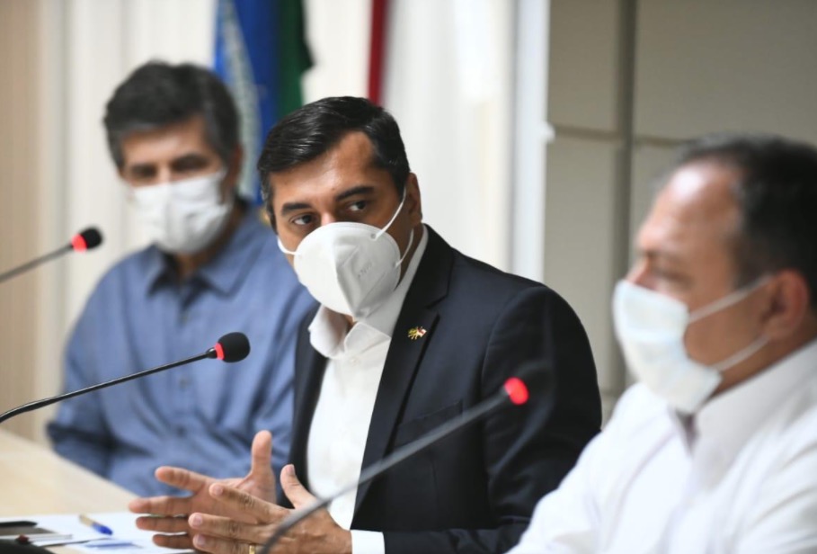 Em Manaus, Ministro da Saúde diz que momento é de unir forças para combater a Covid-19