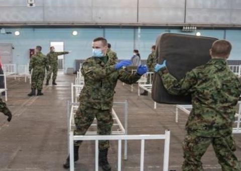 Hospitais militares começam a treinar profissionais sobre covid-19