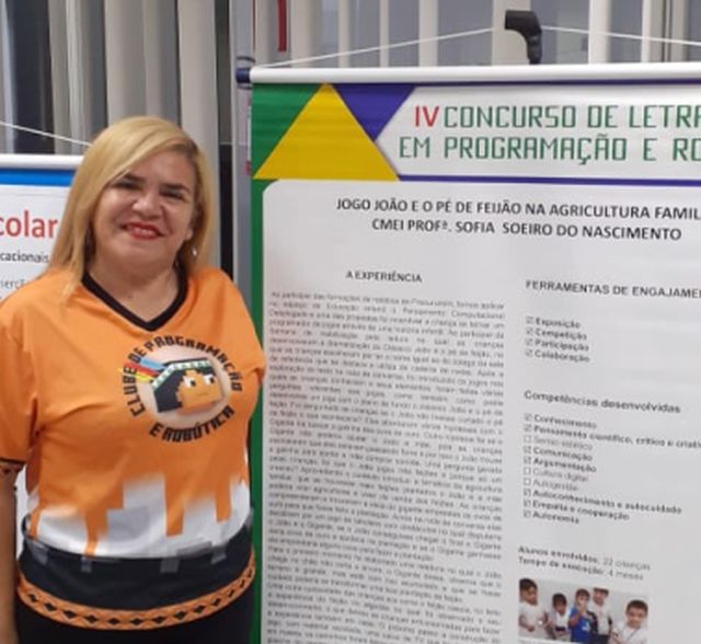 Professora de Manaus fica em 3º lugar no ‘Paratodos de Inclusão Escolar 2019’
