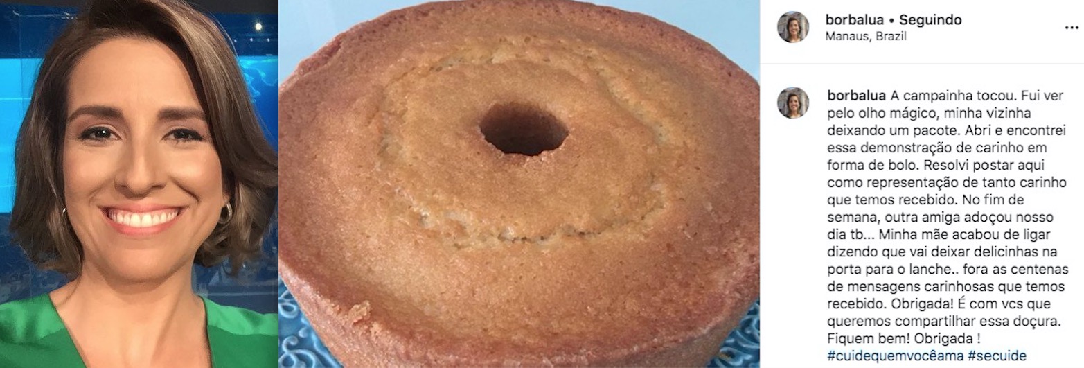 Apresentadora do JAM2 mostra atitude de vizinhos após notícia de que contraiu Covid-19