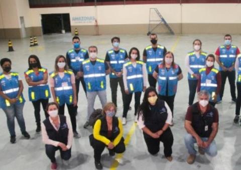 Terceiro grupo de médicos da Força Nacional do SUS chega a Manaus 