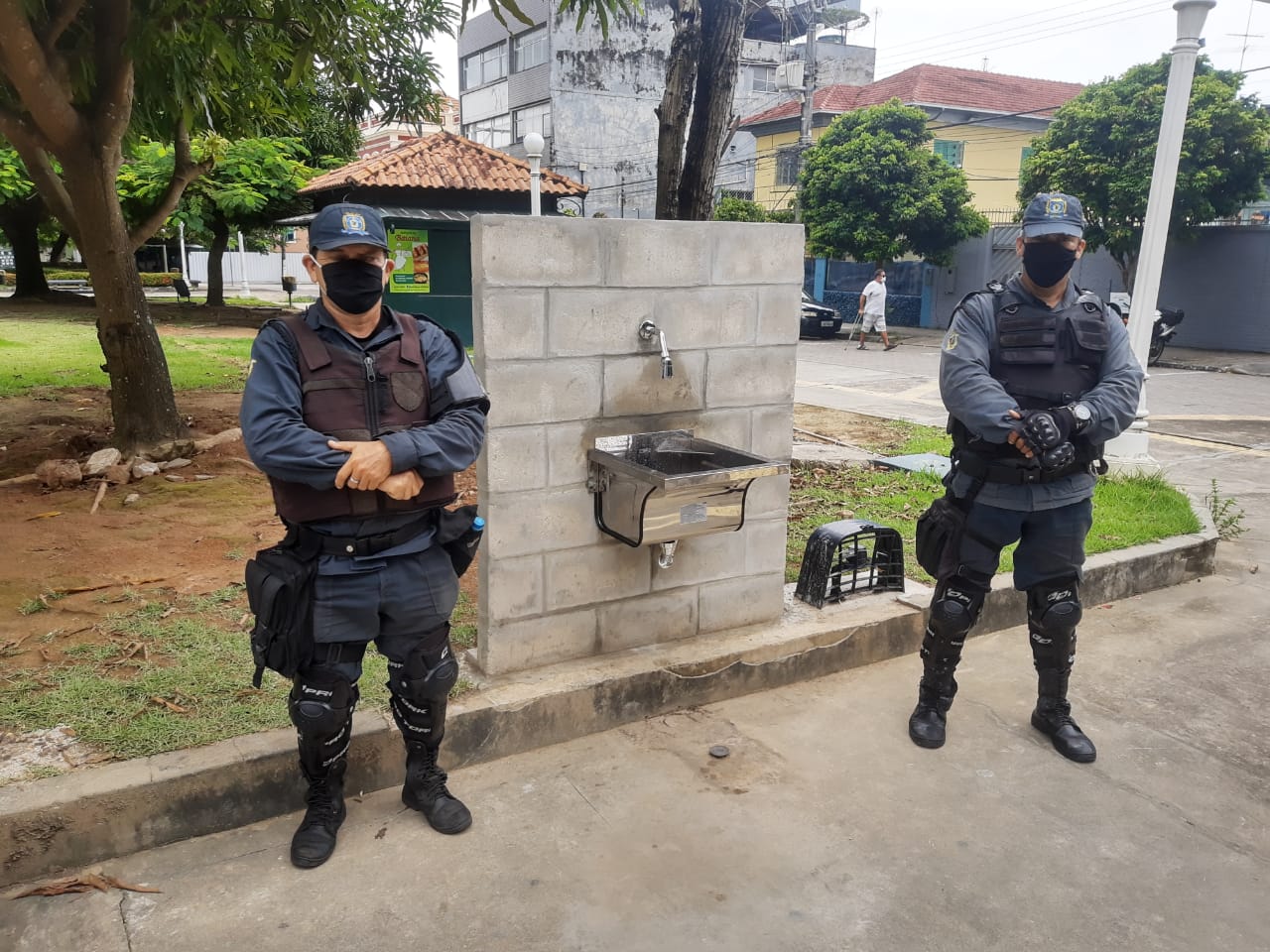 Guarda Municipal reforça segurança após furto de torneiras públicas em Manaus 