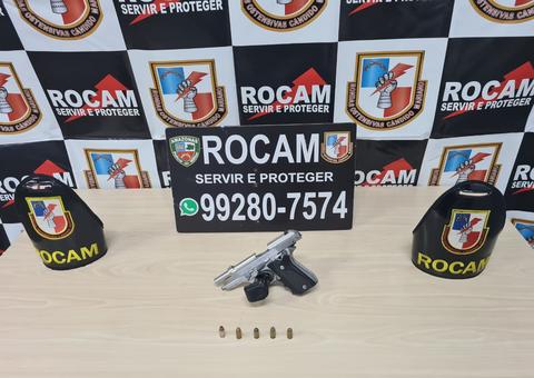 Homem é preso com pistola escondida em casa de Manaus 