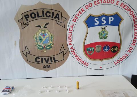 Pedreiro é preso durante operação policial suspeito de vender drogas no Amazonas 