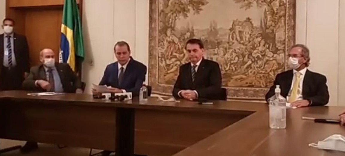 Ao lado de Bolsonaro no STF, empresário diz que 'haverá mortes de CNPJ' e causa indignação