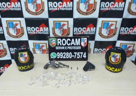 Preso com arma e droga, Rocam leva homem para passar quarentena na cadeia em Manaus