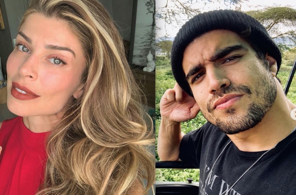 Grazi Massafera marca em cima de Caio Castro ao aparecer acompanhado em live
