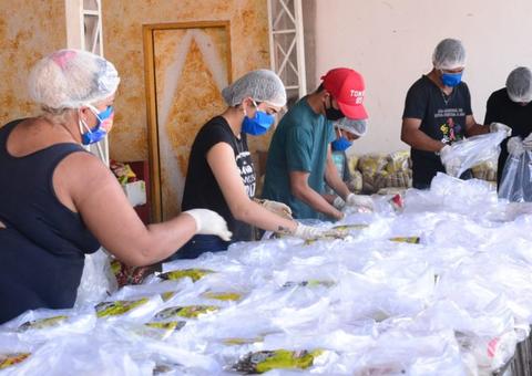 Alimentos doados pela Transire vão ser distribuídos a famílias em risco social