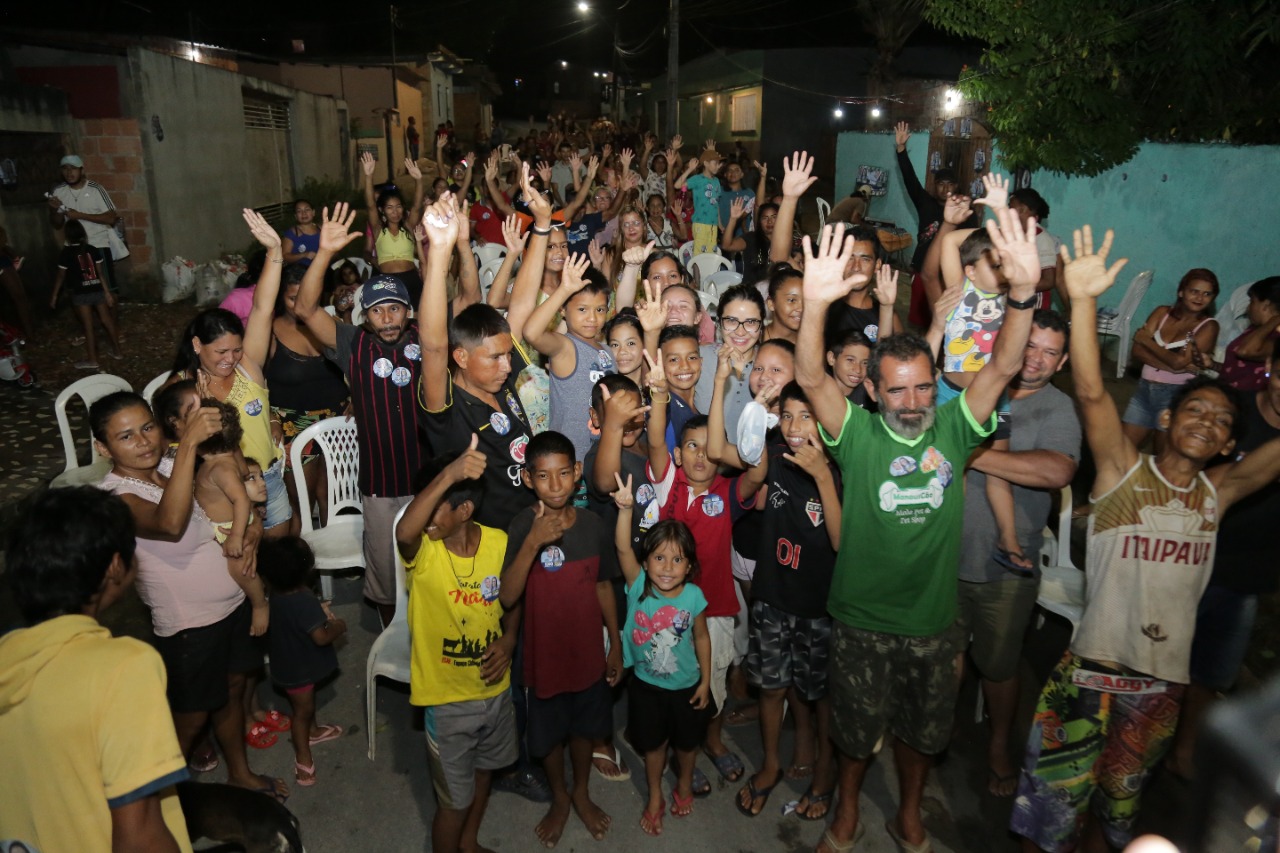 Campanha de Mayara avança de Norte a Sul na capital amazonense