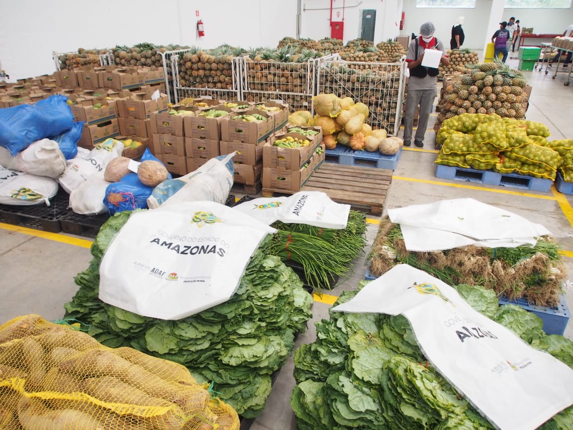 ADS vai disponibilizar 82 toneladas de alimentos para distribuição em Manaus