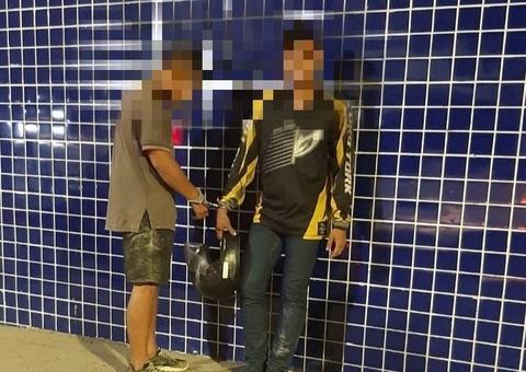 Homens são presos suspeitos de realizarem assalto com facão em Manaus