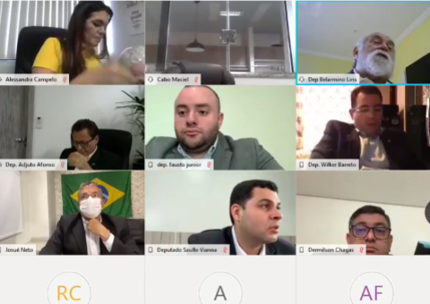 Sessão da Aleam inicia tumultuada com discussão entre os deputados Josué e Alessandra