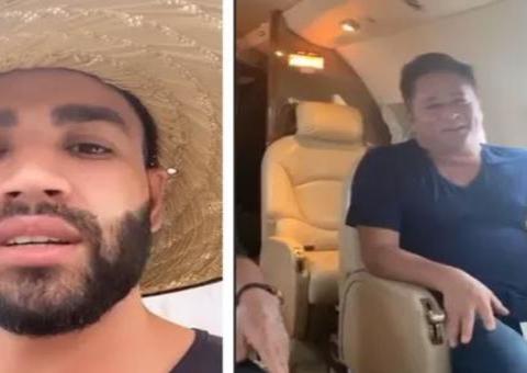 Avião com Leonardo e Gusttavo Lima faz pouso de emergência durante tempestade