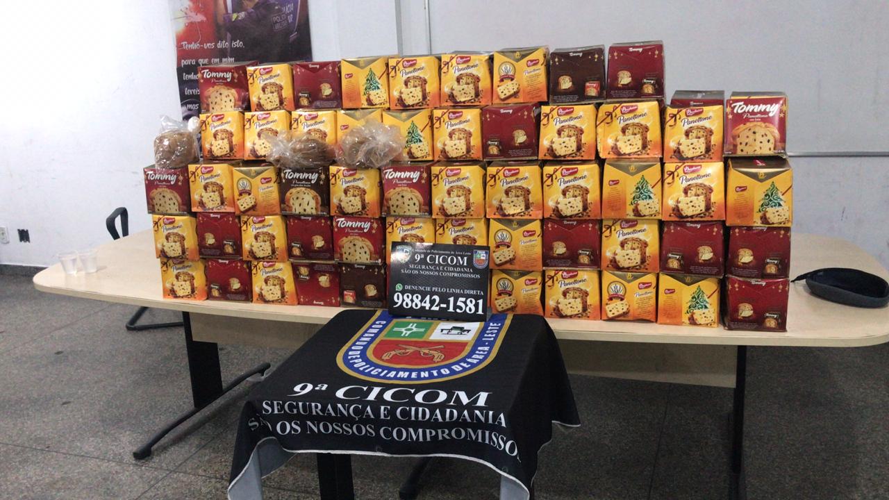 Em Manaus, polícia flagra venda de panetones vencidos dentro do T5