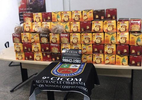 Em Manaus, polícia flagra venda de panetones vencidos dentro do T5