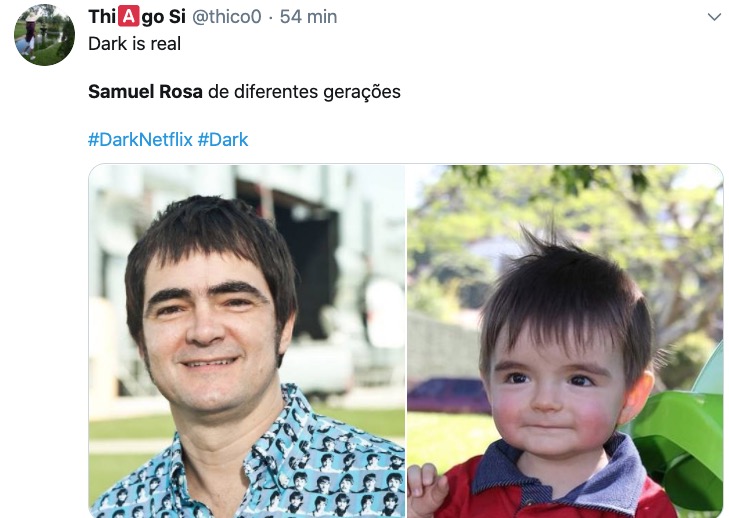 Bebê sósia de Samuel Rosa viraliza na internet e surpreende até o cantor