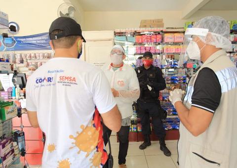 Em Coari, ação conscientiza população sobre importância de respeitar toque de recolher 