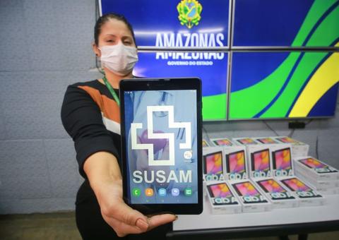Fundação de Vigilância em Saúde do Amazonas recebe 50 tablets