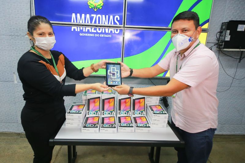 Fundação de Vigilância em Saúde do Amazonas recebe 50 tablets