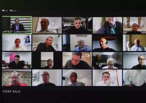 Homem pelado aparece em conferência virtual entre Bolsonaro e empresários