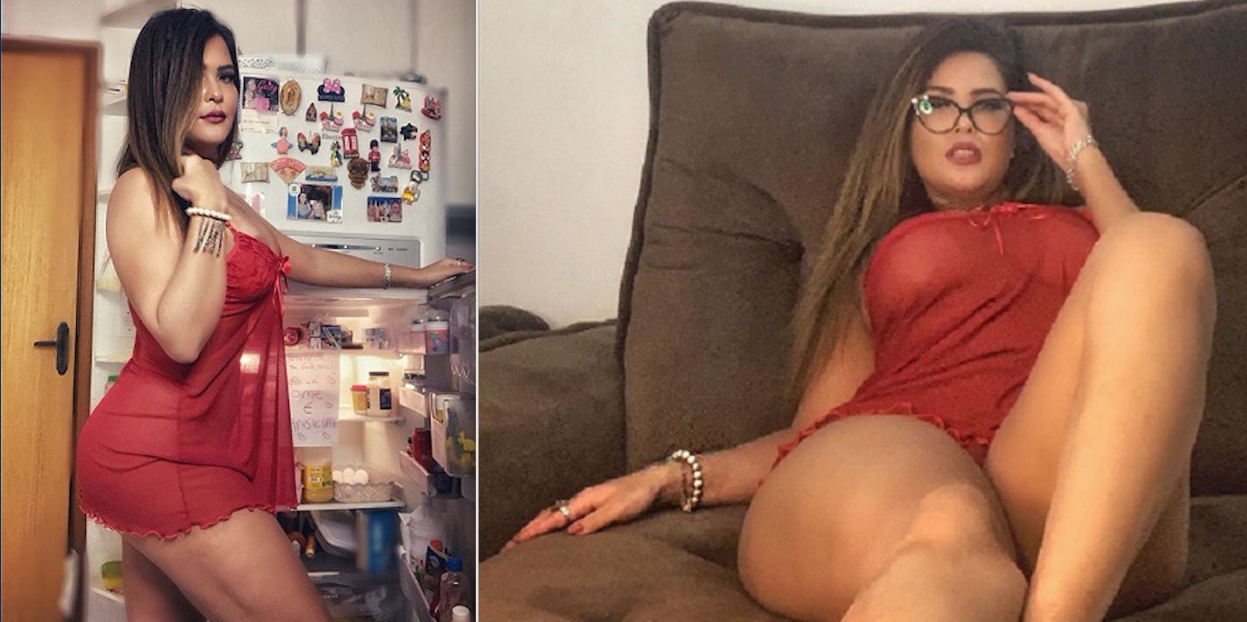 Geisy Arruda surge provocante em camisola transparente e incendeia imaginação