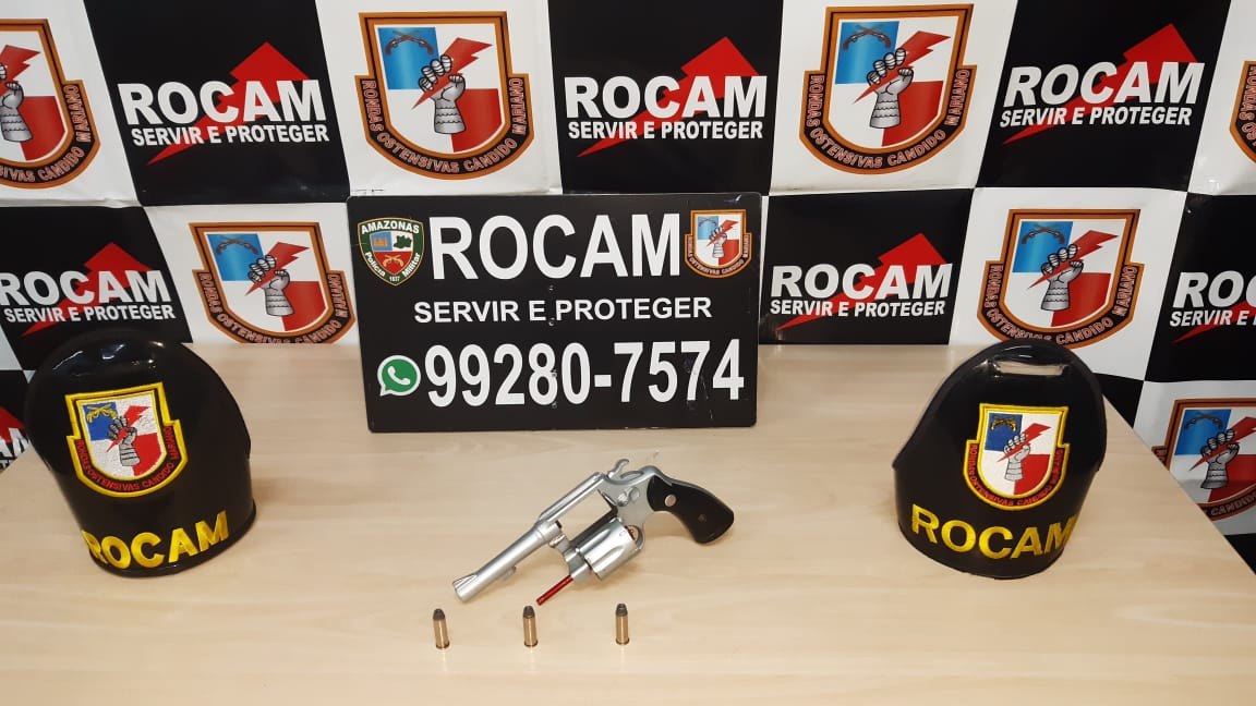 Homem é preso com arma de fogo na zona Norte de Manaus