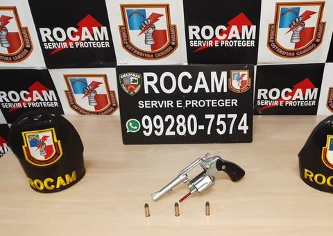 Homem é preso com arma de fogo na zona Norte de Manaus