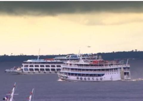 Jornal Nacional mostra viagens em barcos clandestinos e aumento de casos de coronavírus no Amazonas