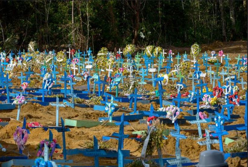 Cemitérios de Manaus registram queda de enterros pelo 6º dia consecutivo; confira